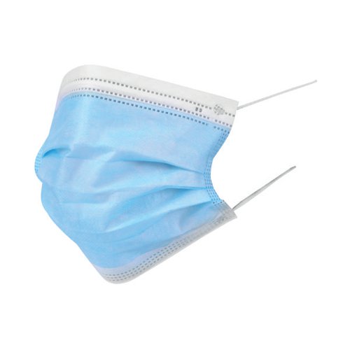 Beeswift Type 11R 3 Ply Surgical Mask Blue (Pack of 50) CM2120