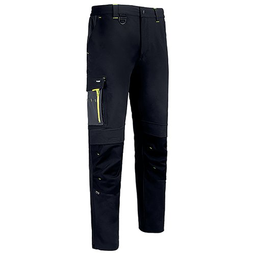 Beeswift FlexWorkwear Trousers Black/Grey 50R
