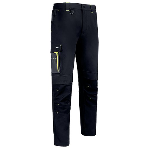 Beeswift FlexWorkwear Trousers Black/Grey 36T