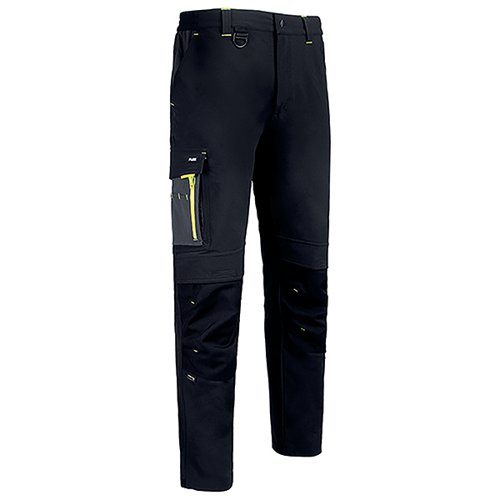 Beeswift FlexWorkwear Trousers Black/Grey 44T