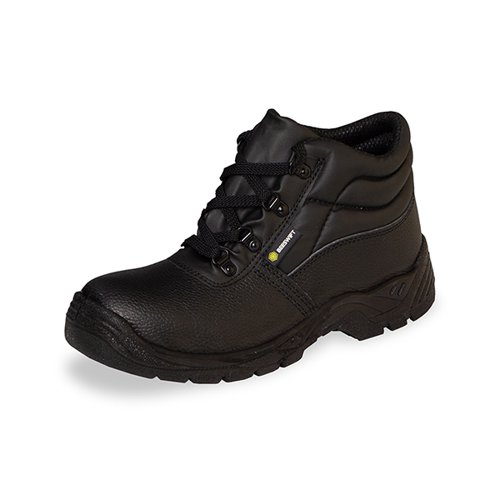 Beeswift Chukka Steel Toe Cap 4-D Ring Safety Boots 1 Pair Black 03