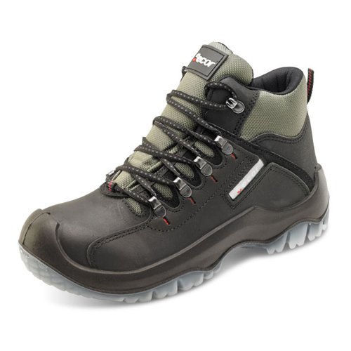 Beeswift Click Traders Traxion Xtra Grip S3 Leather Upper Boot