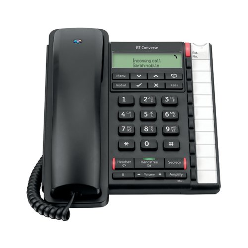 BT Converse 2300 Corded Telephone Black 040212