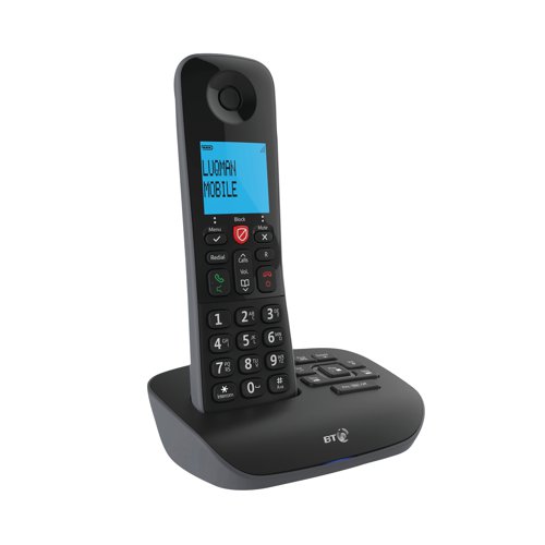 BT Essential DECT TAM Phone Single 90657 British Telecom