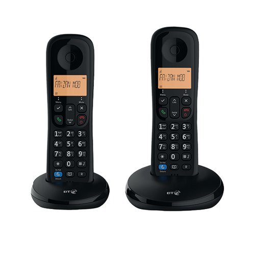 BT Everyday DECT Phone Twin 10 Hours Talk Time or 100 Hours Standby 90662