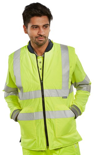 Beeswift High Visibility Reversible Bodywarmer Beeswift