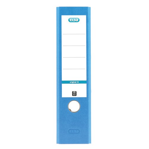 Elba Board Lever Arch File A4 Blue (Pack of 10) 100202215