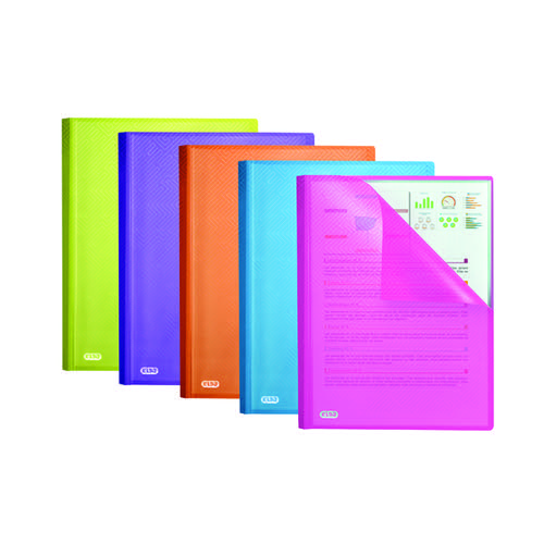 Elba Display Book 20 Pocket A4 Assorted (Pack of 10) 400101909