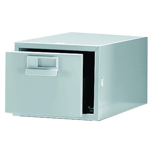 Bisley Card Index Cabinet 203x127mm Single Grey FCB15