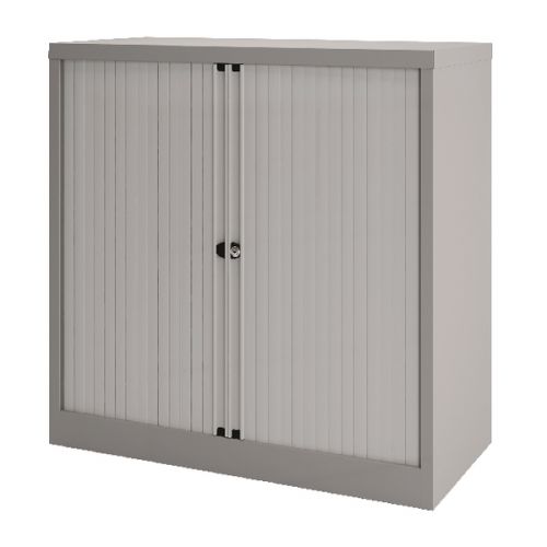 Bisley Tambour 733mm One Shelf Goose Grey (Dimensions: W1000 x D470 x H733mm) BY74775