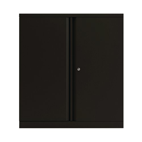 Bisley 2 Door Cupboard Empty 914x470x1000mm Black KF78711