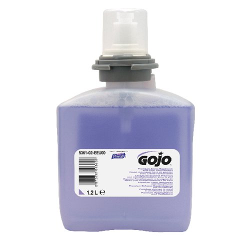 Gojo Premium Foam Hand Soap With Skin Conditioners TFX 1200ml Refill (Pack of 2) 5361-02-EEU