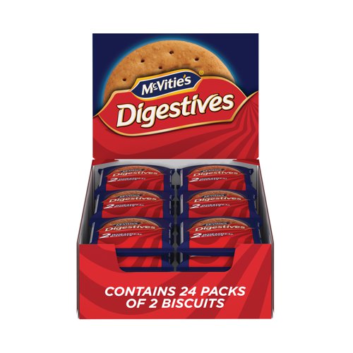 McVitie's Original Digestives 29.4g (Pack of 24) 41420