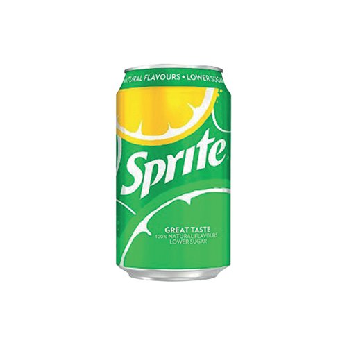 Sprite Lemon-Lime Soft Drink Can 330ml (Pack of 24)