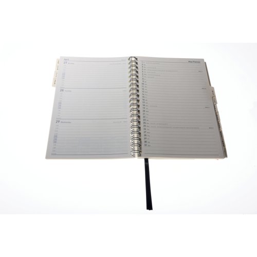 CD1130R24 | Great for business use, this Collins Elite Executive week to view refill helps you keep track of your many commitments. This refill features week to view pages with hourly appointments from 8am to 5pm. The monthly Mylar tabbing system allows easy referencing and switching between dates. This refill is for use with the Collins Elite Executive Diary 1130V.