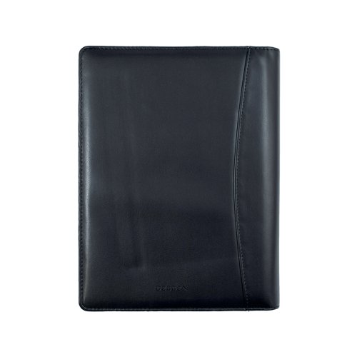 CD1190V24 | Ideal for professional use, this week to view diary from Collins comes in luxury padded faux leather covers and includes a pen holder and a zip-lock section for receipts and invoices. The diary is wirebound and refillable, so year on year you only need to replace the diary pages. The week to view layout includes half hourly appointments from 8am to 8pm. The manager organiser also includes monthly Mylar tabbing, a removable A-Z personal directory and a notebook, along with current and forward year planners and 2 ribbon markers.
