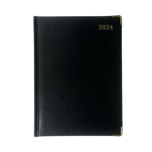 Collins Manager Diary Week To View Appointment Black 2024 1210V