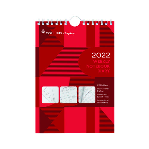 Collins Weekly Notebook Diary 2022 60