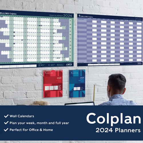Collins Spiral Monthly Diary 2024 64 Calendars CD6424