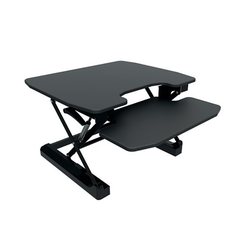 Contour Ergonomics Sit-Standing Desk Black CE04633