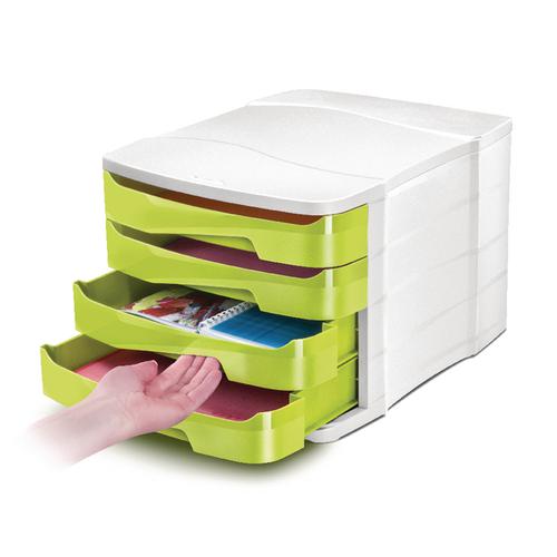 CEP Pro Gloss 4 Drawer Set Green 394BIGGREEN