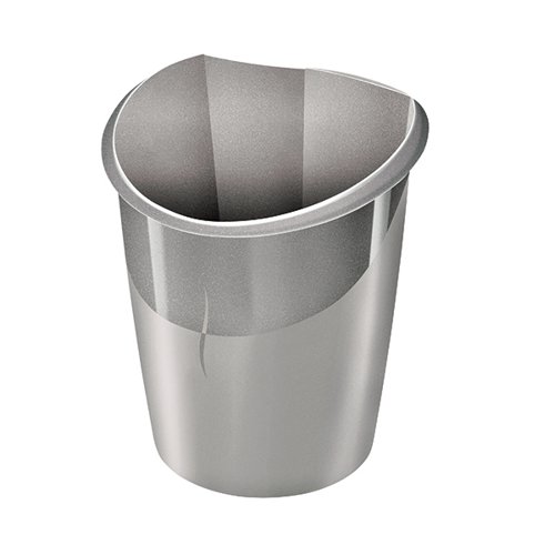 CEP Ellypse Xtra Strong Waste Bin 15 Litre Taupe 1003200201