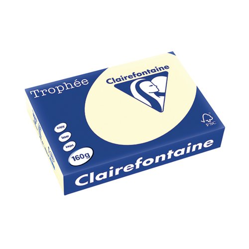 Trophee Card A4 160gm Ivory Pack 250 1101C