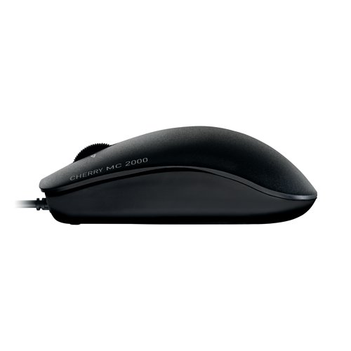 Cherry MC 2000 USB Wired Infra-red Mouse With Tilt Wheel Technology Black JM-0600-2 | CH08333 | Cherry GmbH