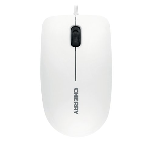 Cherry MC 1000 USB Wired Mouse 3 Button 1200dpi Pale Grey JM-0800-0 CH08335 Buy online at Office 5Star or contact us Tel 01594 810081 for assistance