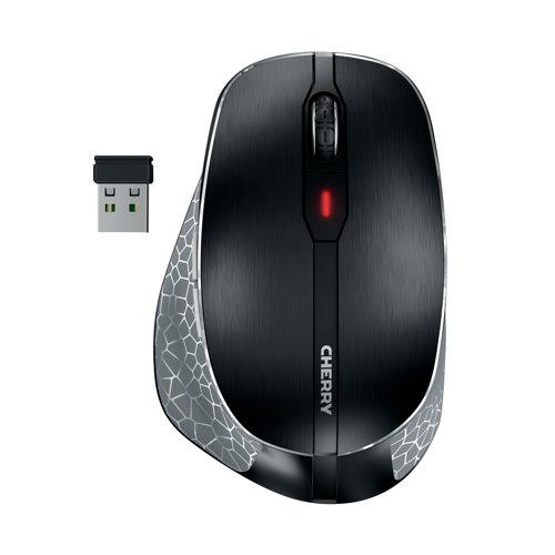 Cherry MW 8C Ergo USB Wireless Mouse 6 Buttons Scroll Wheel Black JW-8600 Mice & Graphics Tablets CH09570