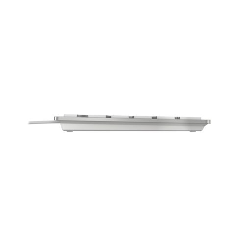 Cherry KC 6000C Slim Wired Keyboard for MAC USB QWERTY UK Silver/White JK-1620GB-1 Cherry GmbH