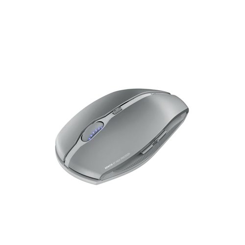 Cherry Gentix Bluetooth Wireless Mouse with Multi Device Function Frosted Silver JW-7500-20