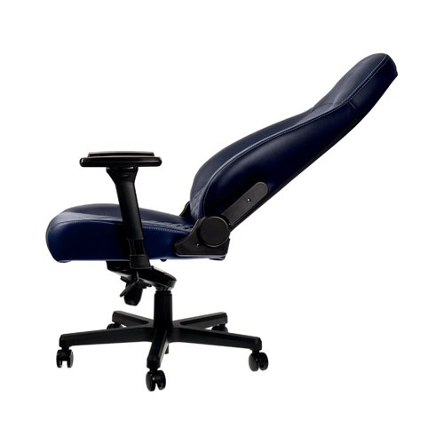 noblechairs ICON Gaming Chair Top Grain Leather Midnight Blue/Graphite GC-00N-NC Office Chairs CK50112