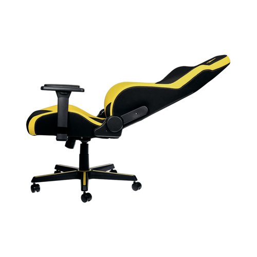 The Nitro Concepts S300 combines optimum ergonomics with extravagant racing looks in bright colours. The chair is coated in a durable cover which is soft, high-end and extremely breathable. Featuring a practical rocking function, 3D armrests, adjustable backrest angle, flexible seat surface area, deform-resistant cold foam and two comfortable pillows bundled in. With such an extensive range of ergonomic options you are guaranteed to enjoy the perfect posture.