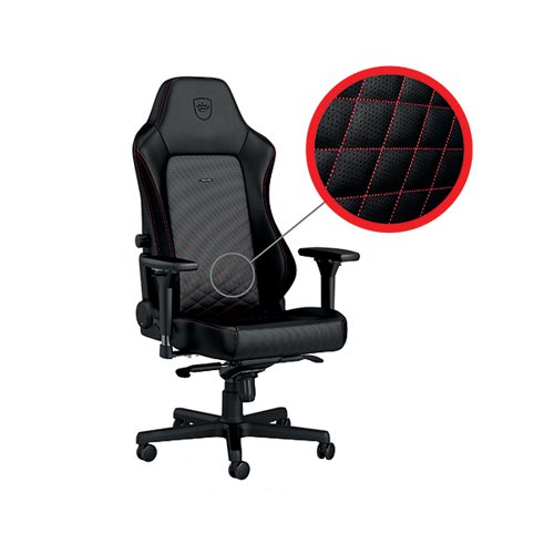 noblechairs HERO Gaming Chair Black/Red GC-00Y-NC