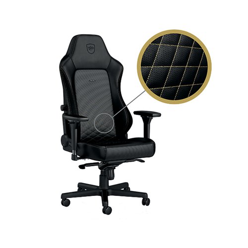 noblechairs HERO Gaming Chair Black/Gold GC-00W-NC