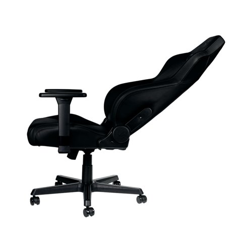 The Nitro Concepts S300EX combining optimum ergonomics with extravagant racing looks in bright colours. The chair is coated in a premium PU leather covering which is soft, high-end and extremely breathable. Featuring a 3D armrests, adjustable rocking mechanism and backrest, comfortable and breathable cold foam upholstery, and two comfortable pillows. With such an extensive range of ergonomic options you are guaranteed to enjoy the perfect posture. Qualifies as an office chair under DIN EN 1335. The chair supports weights up to 135kg.