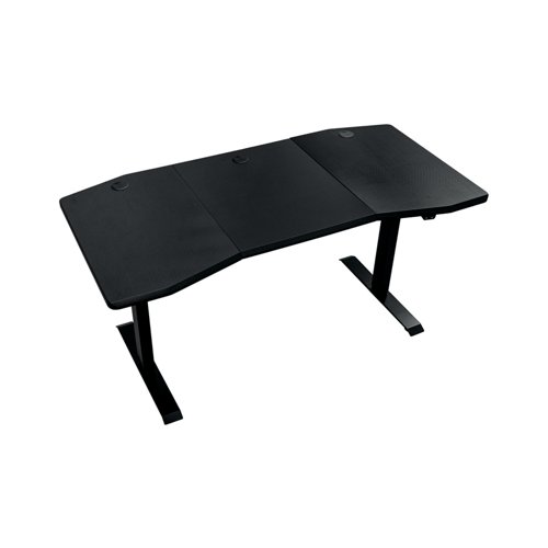 Nitro Concepts D16E Sit/Stand Gaming Desk 1600x800x710-1210mm Carbon Red GC-051-NR - CK50298