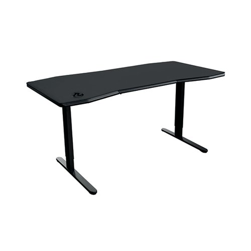 Nitro Concepts D16E Sit/Stand Gaming Desk 1600x800x710-1210mm Carbon Black GC-050-NR