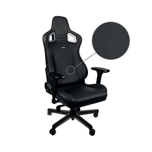 noblechairs EPIC Gaming Chair Faux Leather Black Edition GC-029-NC