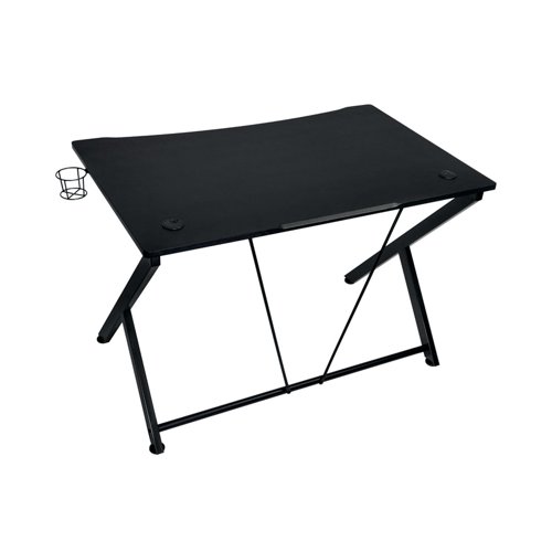 CK50339 Nitro Concepts D12 Gaming Desk with Cable Management 1160x760x750mm Black GC-054-NR