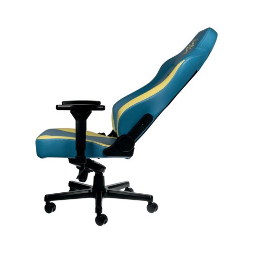 noblechairs HERO Gaming Chair Fallout Vault-Tec Edition Blue/Yellow GC-02D-NC Office Chairs CK50375