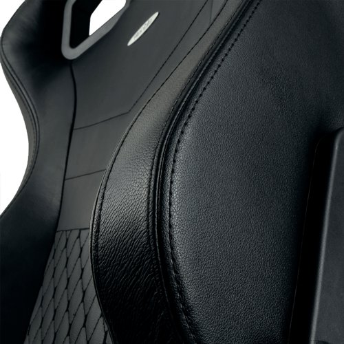 noblechairs EPIC Gaming Chair Real Leather Black GC-005-NC - CK80021
