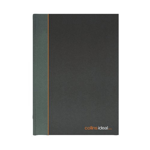 Collins Ideal Feint Ruled Casebound Notebook 192 Pages A4 6428