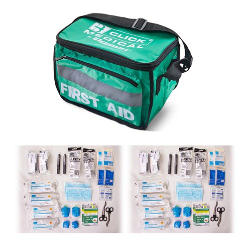 Click Medical Pact (Public Access Trauma Kit) Large In First Aid Haversack