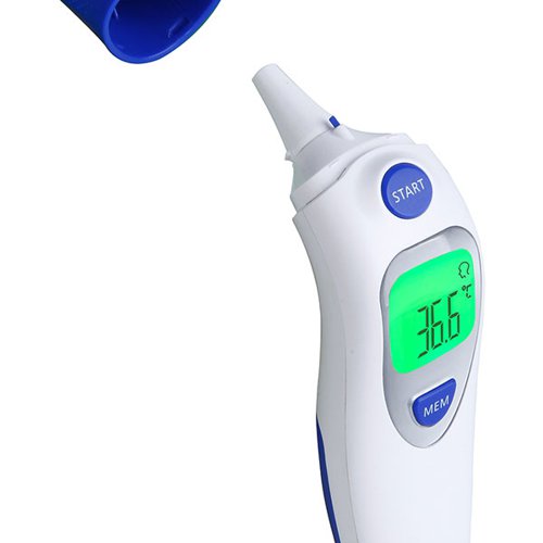 Click Medical Infrared Thermometer Forehead And Ear