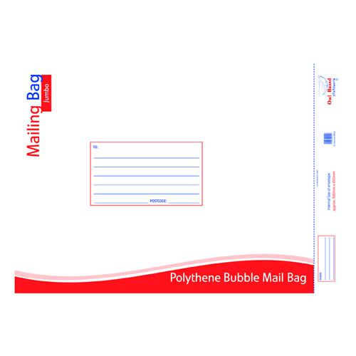 Bubble Mailing Bag Jumbo 500x650mm (Pack of 10) OBS426