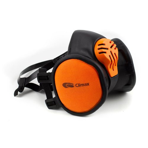 Climax Ffa1p3 Maintenance Free Half Mask Black/Orange