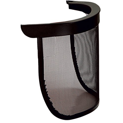 The 436 metal mesh visor is designed for protection against particles generated in forestry work (splinters, vegetation and particles). Measuring 1.089mm, the mesh is made from iron and is painted with epoxy paint which is impact resistant. The visor measures 380 x208 x0.3mm and conforms to: Marks: Climax EN 1731 S CE. With a weight of 0,161kg, this visor replacement is compatible with the following face shields models: 425, 436 mesh and 437.