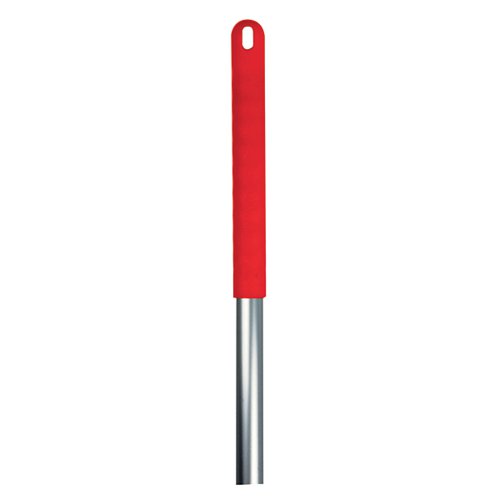 Aluminium Hygiene Socket Mop Handle Red (Length: 54inch made of anodised aluminium) 103131RD